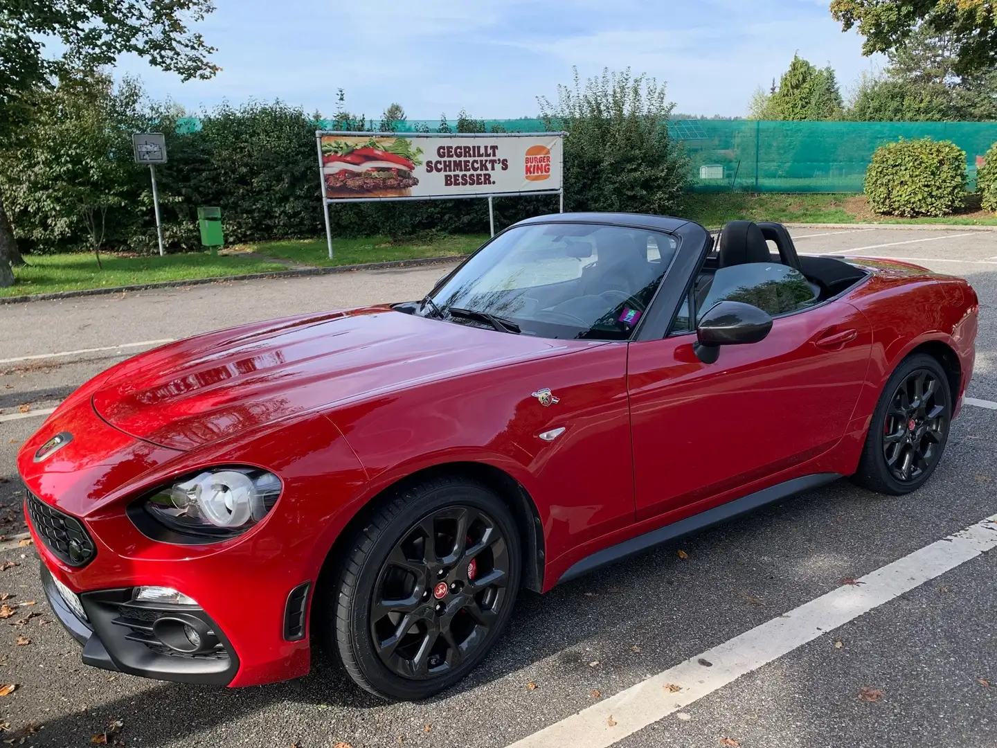 Abarth 124 Spider 124 Spider 1.4 t. m.air 170cv auto my18 Červená - 2