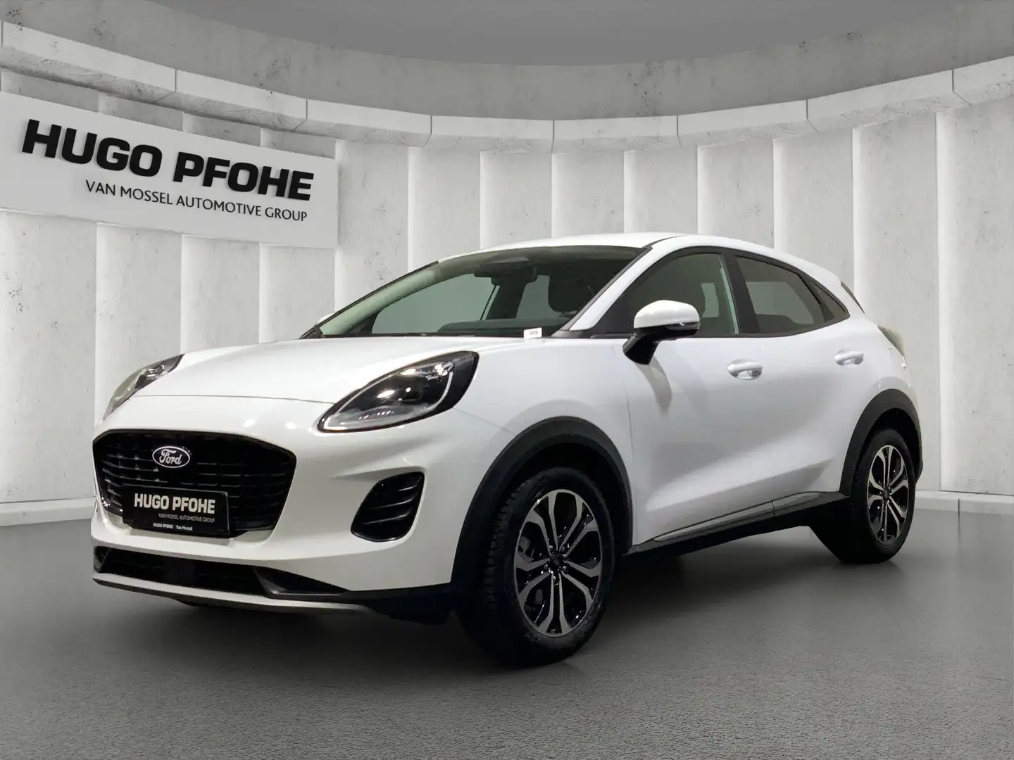 Ford Puma Titanium 1.0 EB MHEV LED | GJR | RFK | SHZ | Navi Weiß - 1