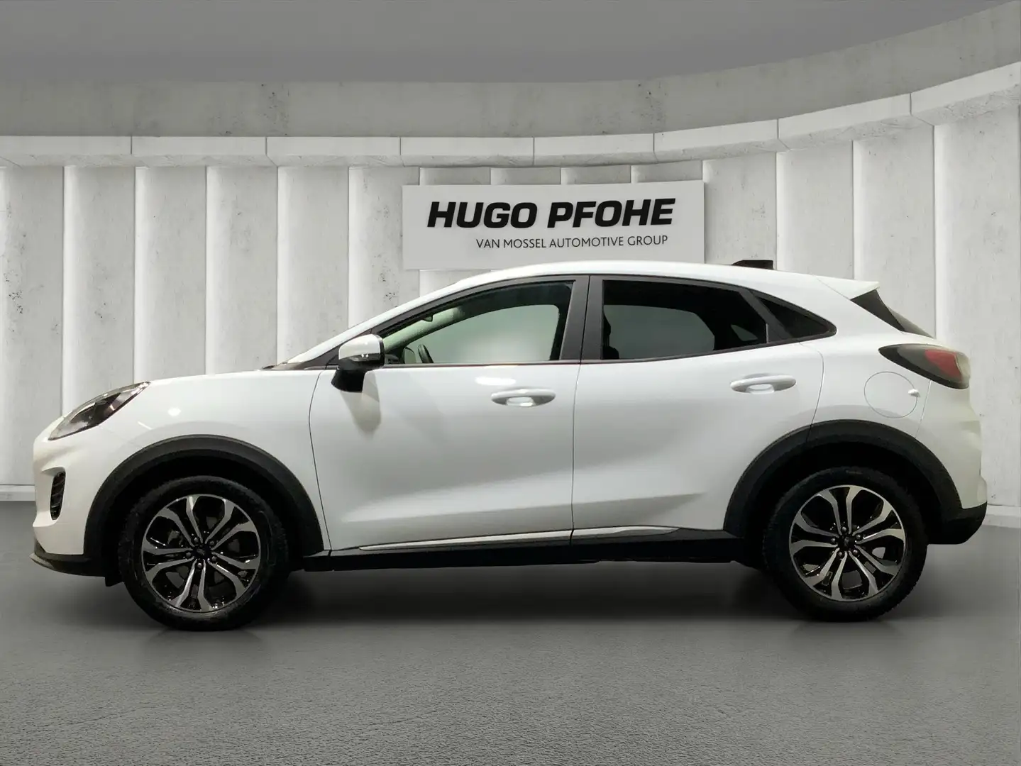 Ford Puma Titanium 1.0 EB MHEV LED | GJR | RFK | SHZ | Navi Weiß - 2