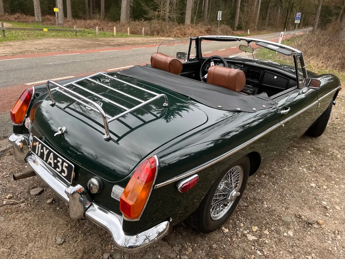 MG MGB cabriolet Zelená - 2