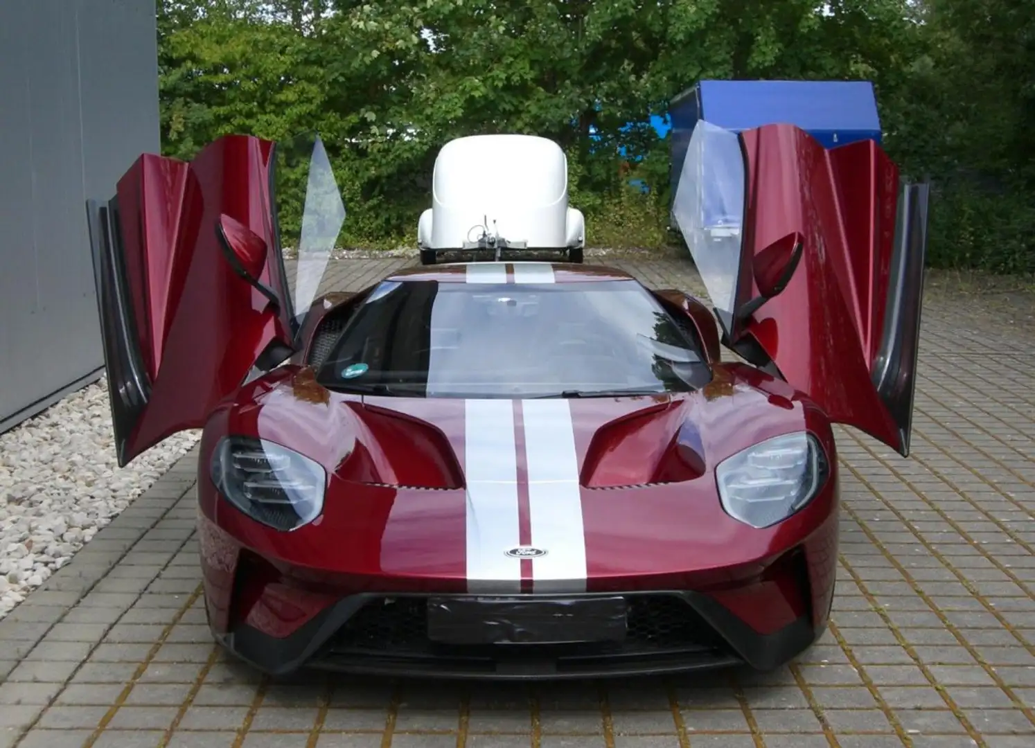 Ford GT Carbon Wheels Liquid Red Rosso - 2