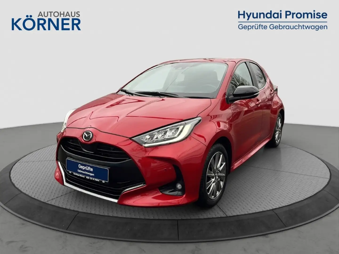 Mazda 2 Hybrid Select 1.5 *HUD*SITZHZG*CAM*CARPLAY* Rouge - 2