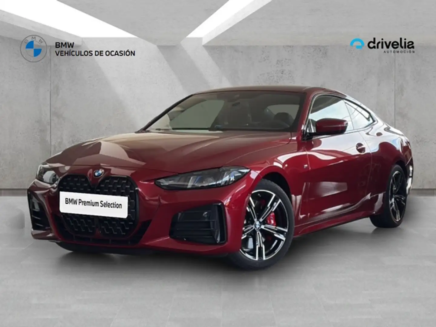 BMW 430 430dA Coupé xDrive Rouge - 1