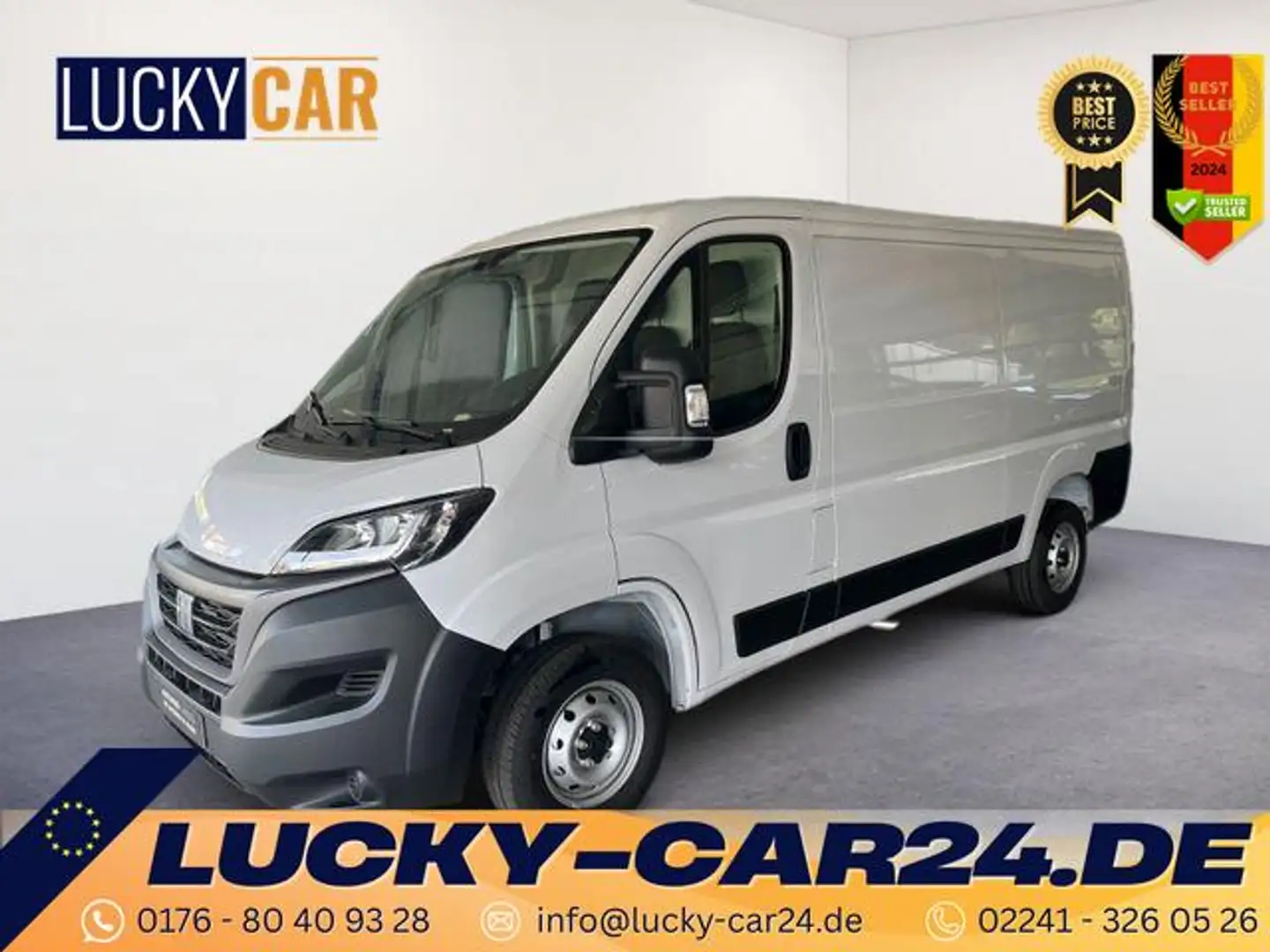 Fiat Ducato L2H1 35 140PS/KLIMA/PDC H/RADIO 103 kW (140 PS)... Weiß - 1