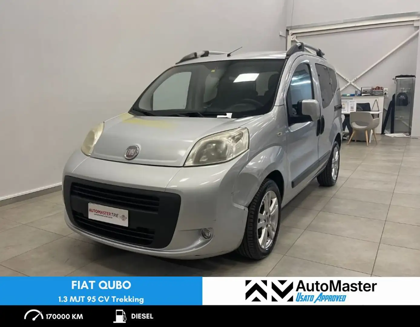 Fiat Qubo QUBO 1.3 MJT 95 CV Trekking Grigio - 1