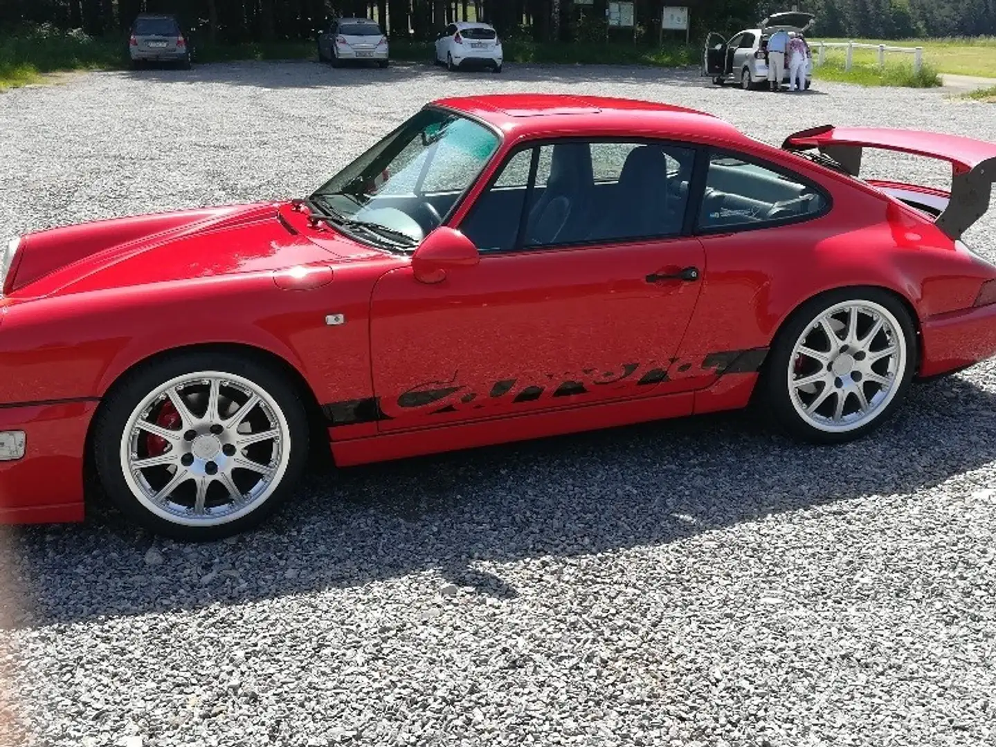 Porsche 964 911 Carrera 2 Rot - 2