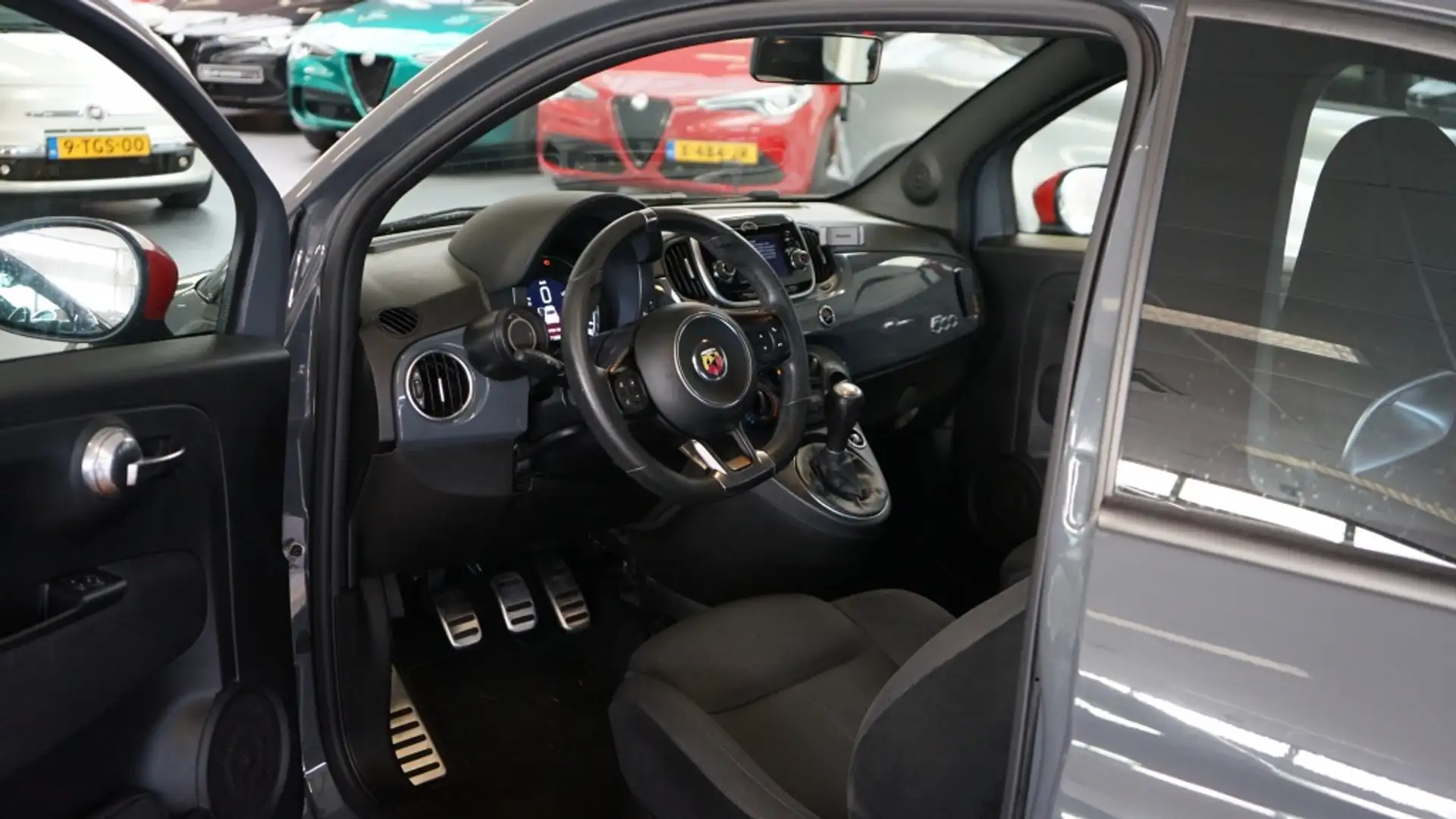 Abarth 500 1.4 T-Jet Abarth 595 | 180 PK | OZ wielen | Sport Grau - 2