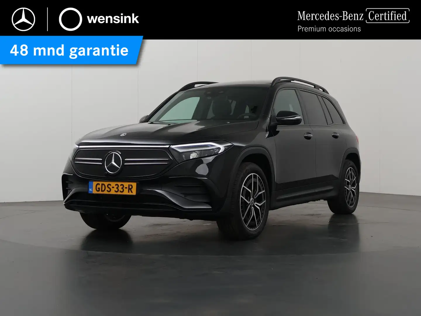 Mercedes-Benz EQB 300 4MATIC AMG NIGHT Premium 67 kWh | Panoramadak | Sf Zwart - 1