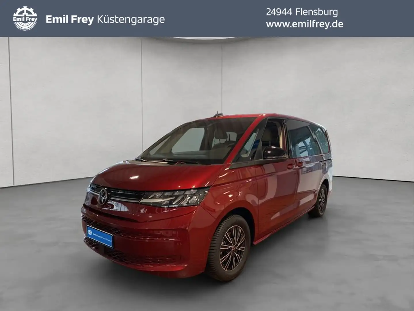 Volkswagen LT Multivan ''GOAL'' 2,0 l DSG, 360°K. GJR AHK NAVI Rojo - 1
