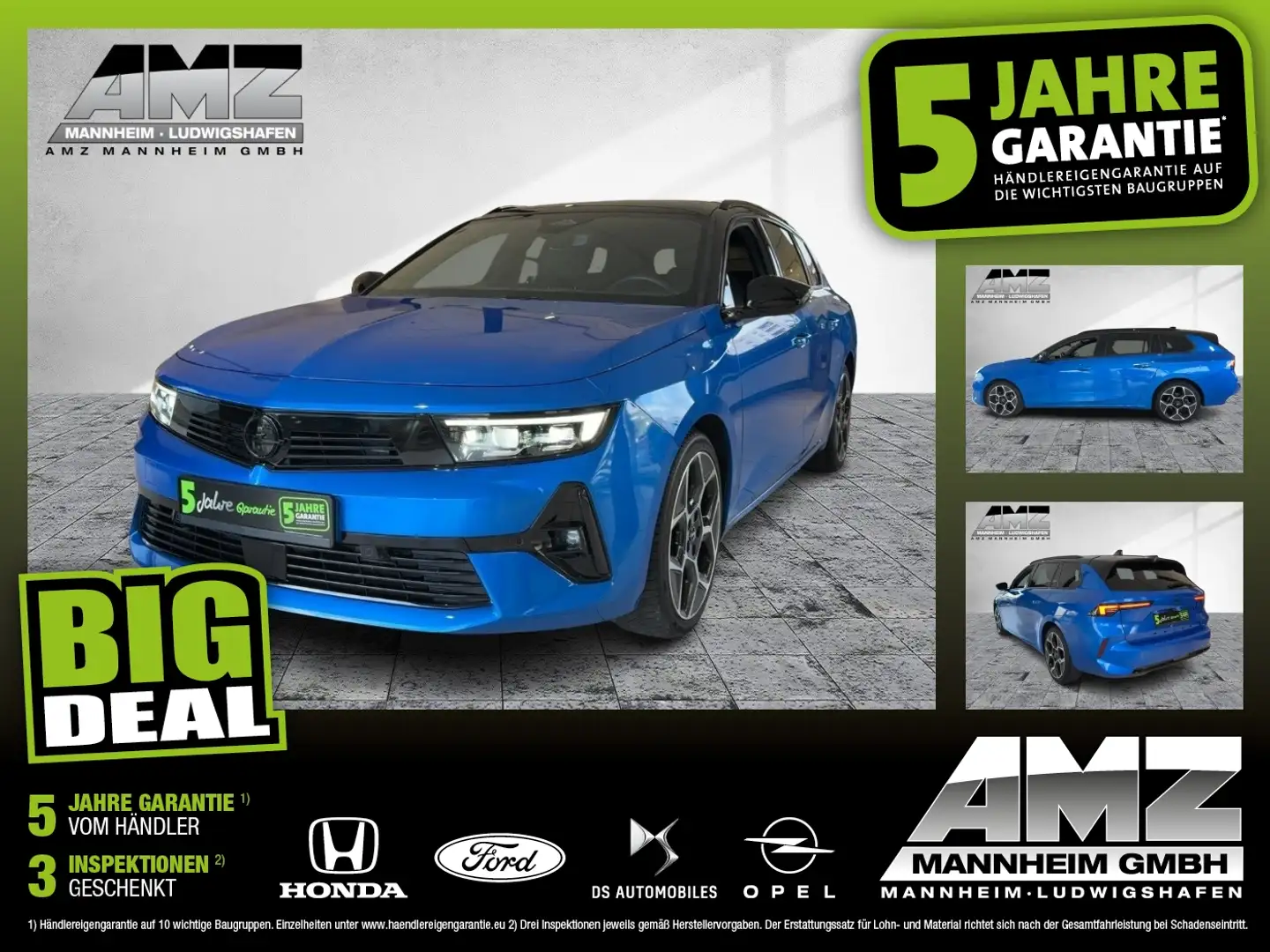 Opel Astra L Sports Tourer 1.5 D GS adaptiver Tempomat Blau - 1