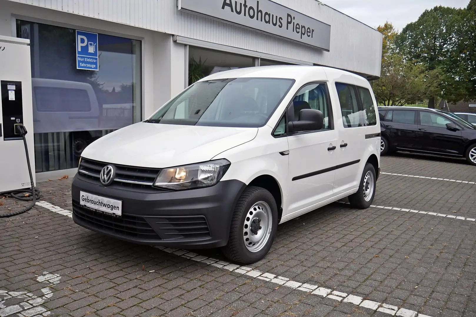 Volkswagen Caddy 2.0 TDI Kasten Standheizung 3-Schlüssel Unfallf... Blanc - 2