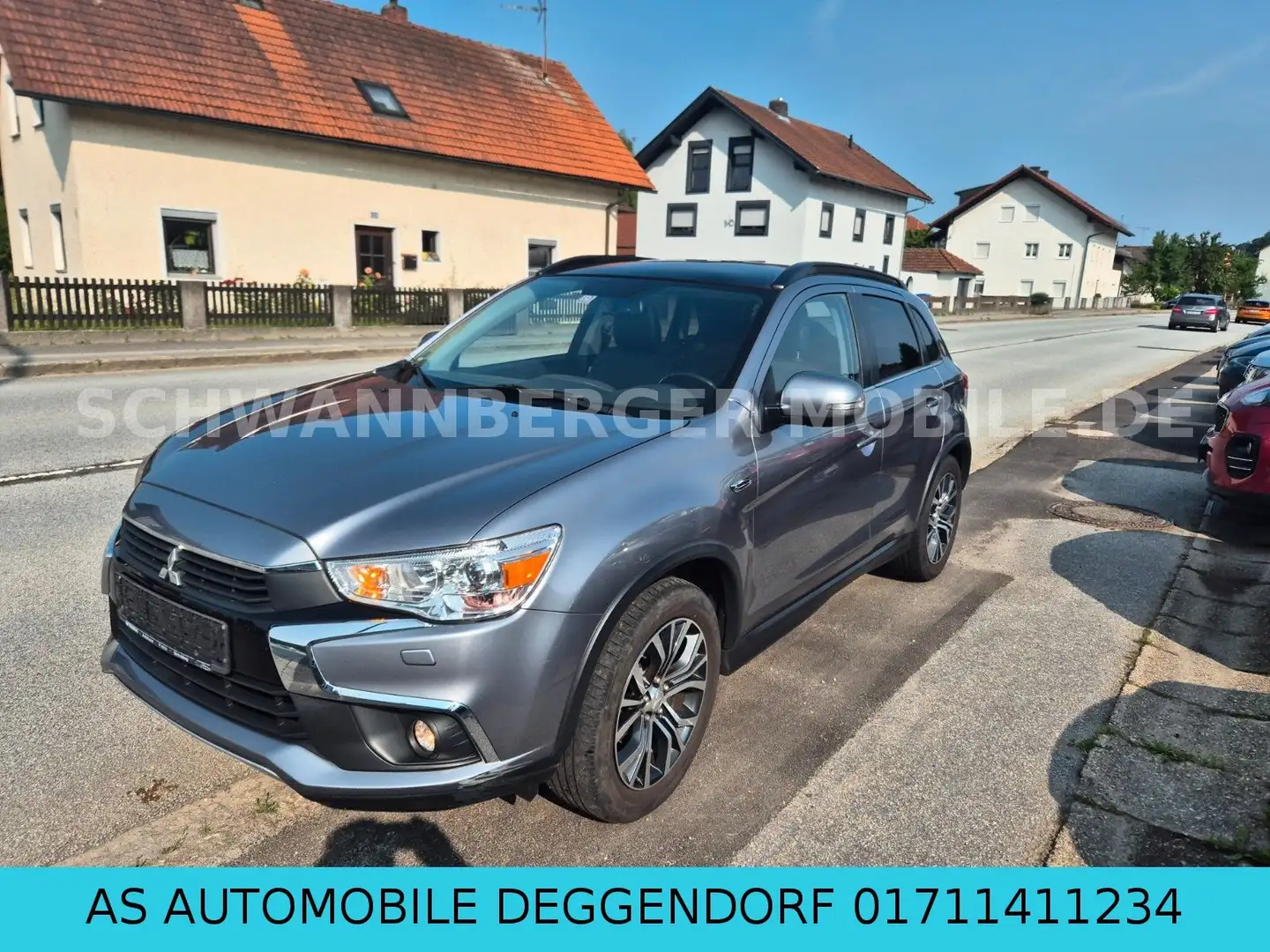 Mitsubishi ASX + 4WD-1.HAND-XENON-SHZ-KAMERA-LEDER-PANORAMA Grey - 1
