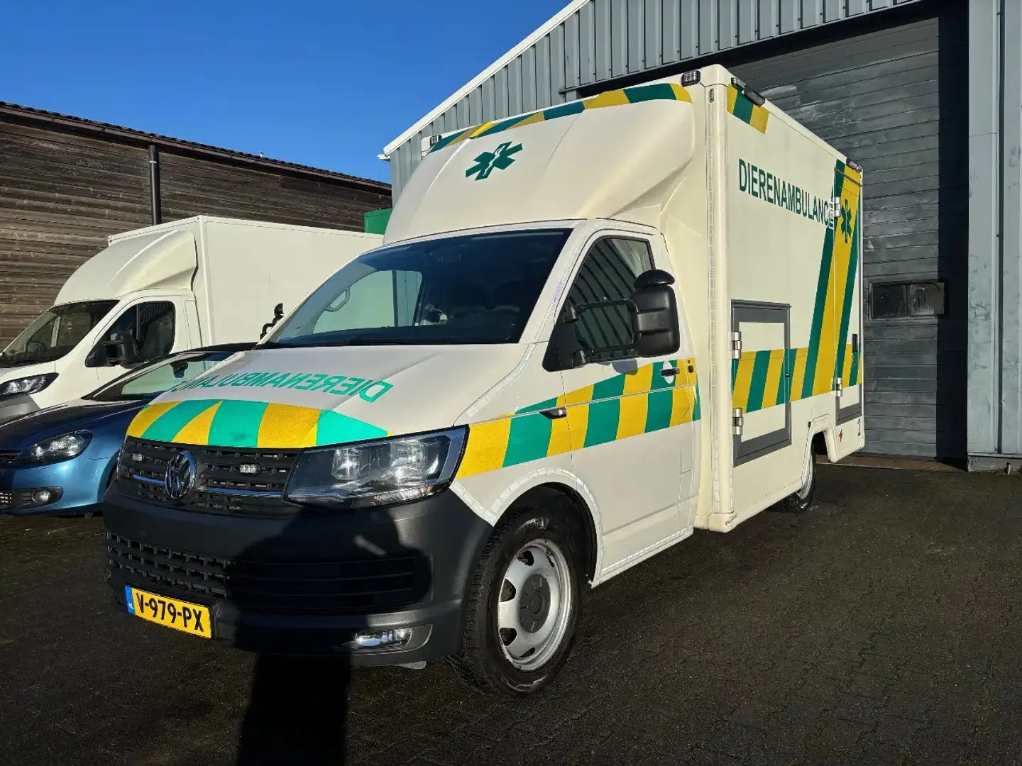 Volkswagen Transporter 2.0 TDI DSG Automaat 150 PK Dierenambulance Blanc - 1