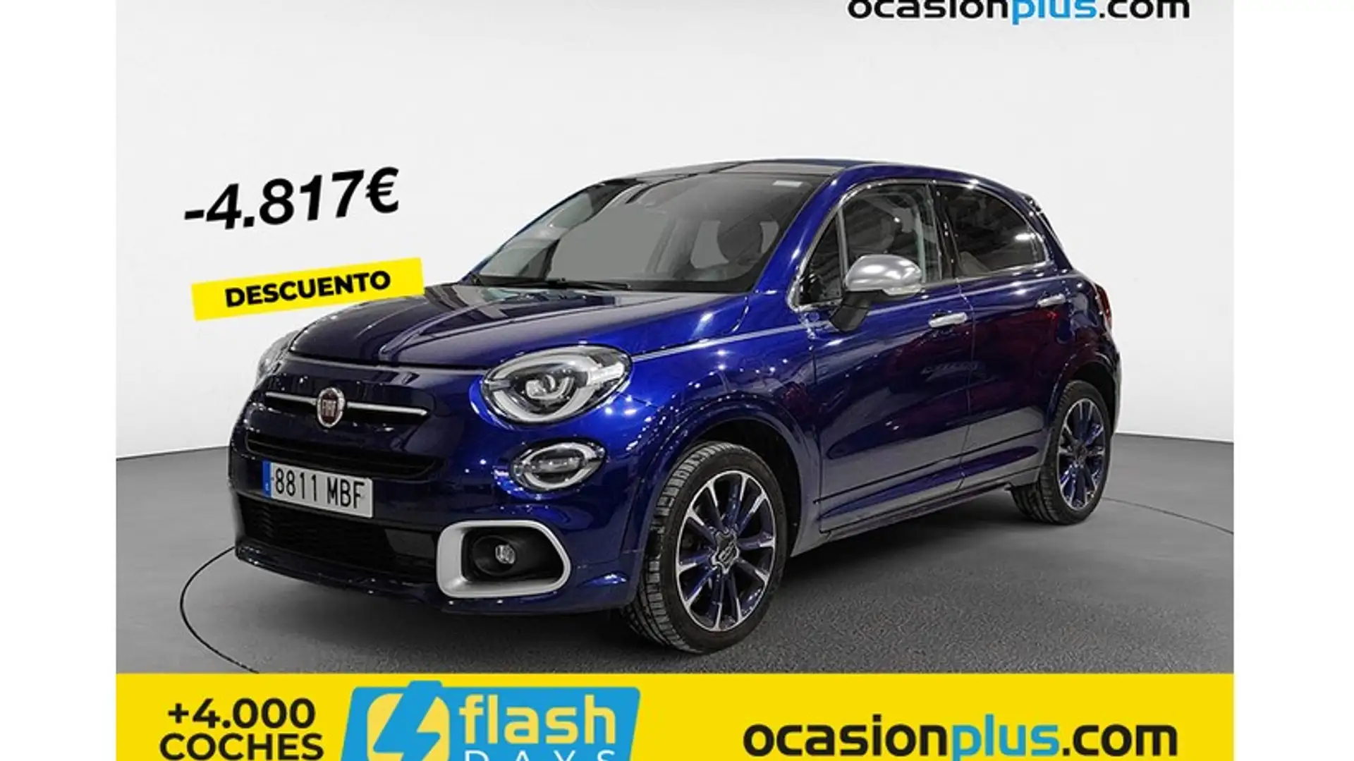 Fiat 500X 1.3 Firefly S&S Yacht Club Capri DCT 4x2 Azul - 1