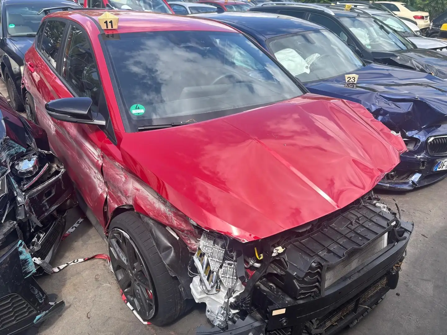 Hyundai i20 N Performance (SHZ/R-KAM/SPUR/K/ Airbags OK Rot - 1