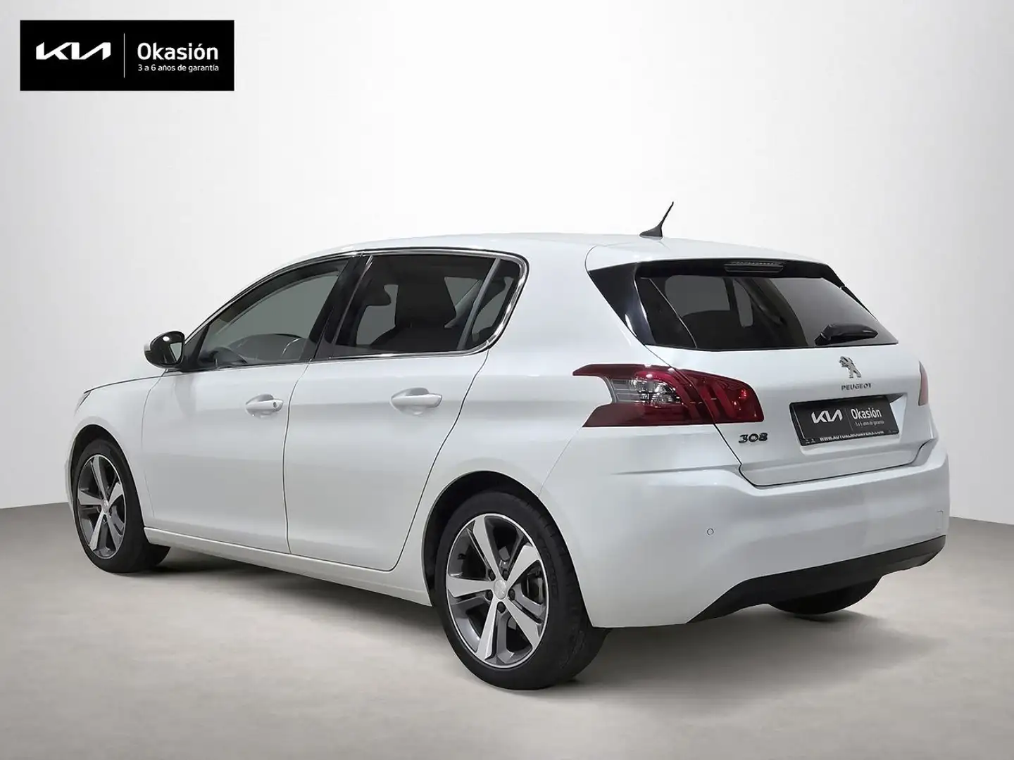 Peugeot 308 1.2 PureTech S&S Allure EAT8 130 Blanc - 2