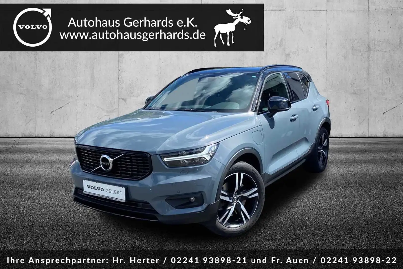 Volvo XC40 Plug-In-Hybrid T5 Recharge DKG RDesign, Vol Grau - 1