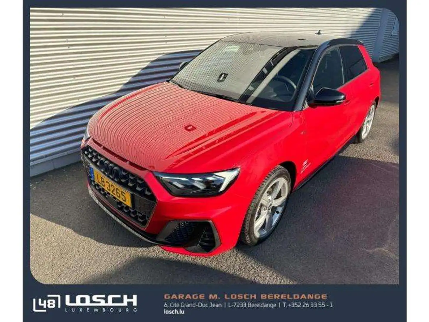 Audi A1 S line Rood - 1
