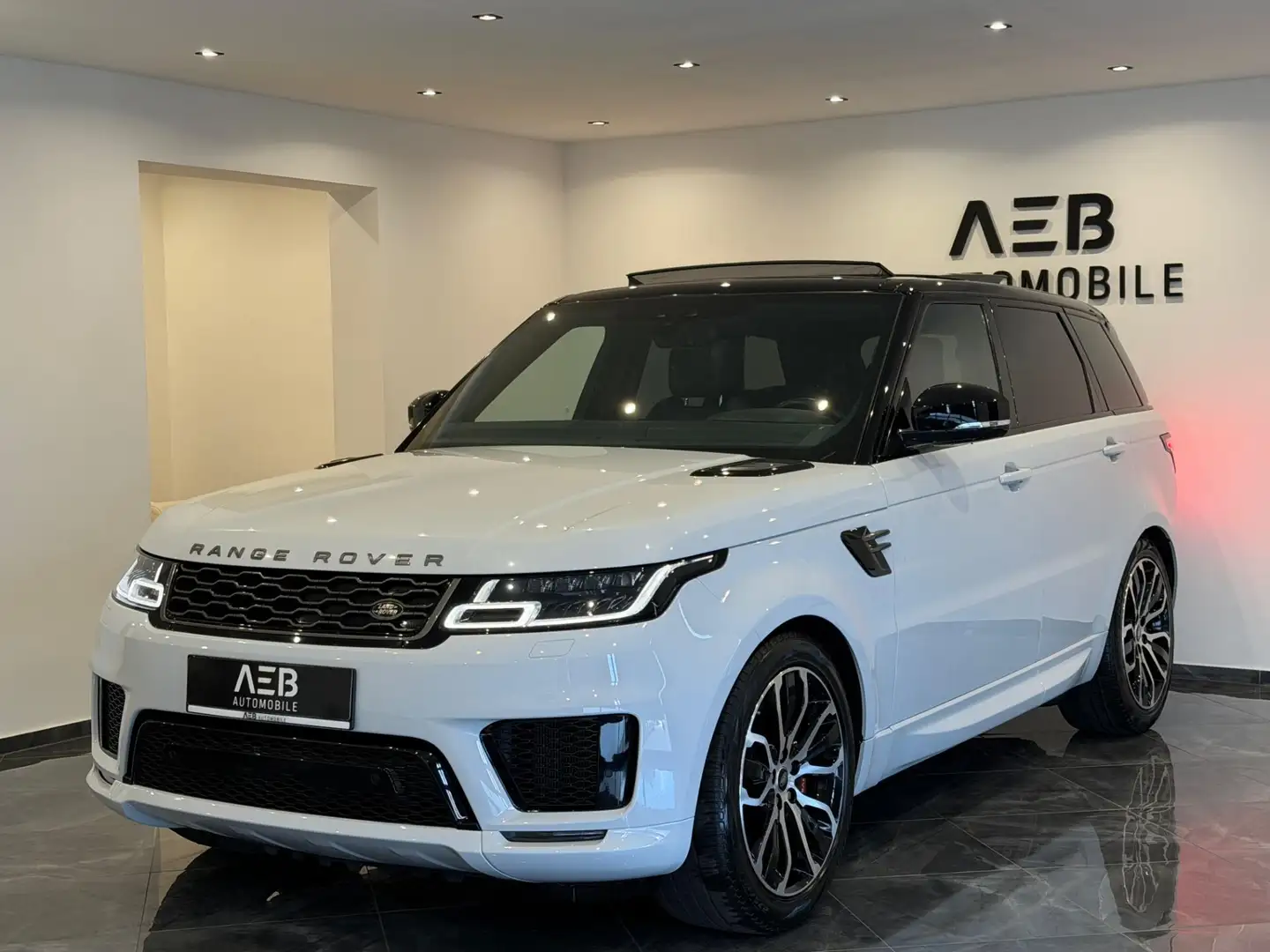 Land Rover Range Rover Sport P400e PHEV AWD HSE Dynamic**FULL LED**PANO**LUFT Weiß - 1