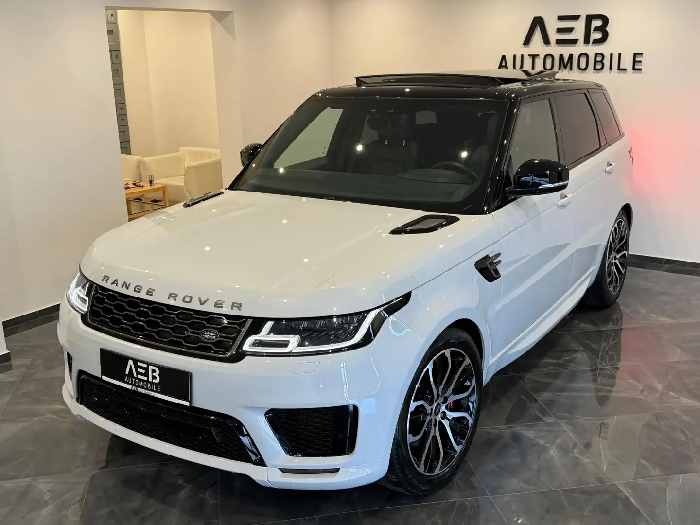 Land Rover Range Rover Sport P400e PHEV AWD HSE Dynamic**FULL LED**PANO**LUFT Weiß - 2