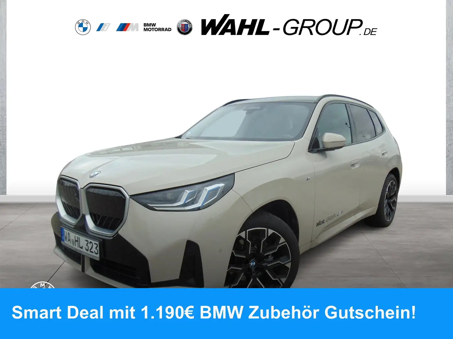 BMW X3 xDrive20i M Sport AHK Panorama HeadUp HarmanKardon Grau - 1