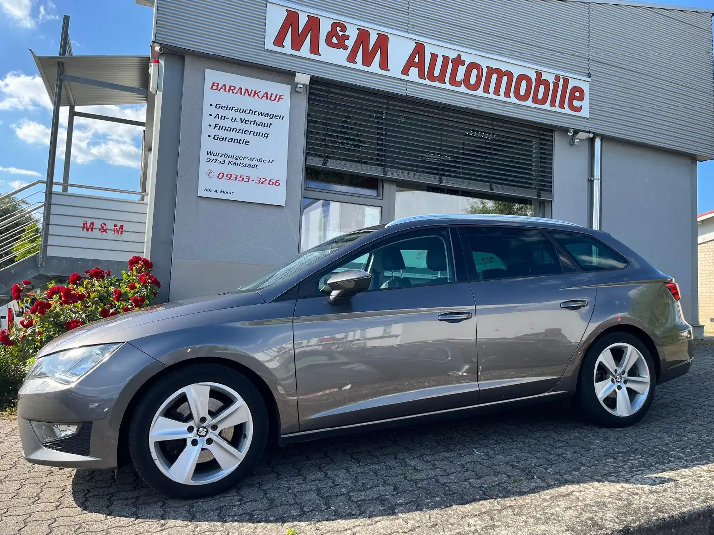 SEAT Leon 1.8 ST FR *Klimaaut.+17"ALU+PDC+Teil-LEDER* Grau - 1
