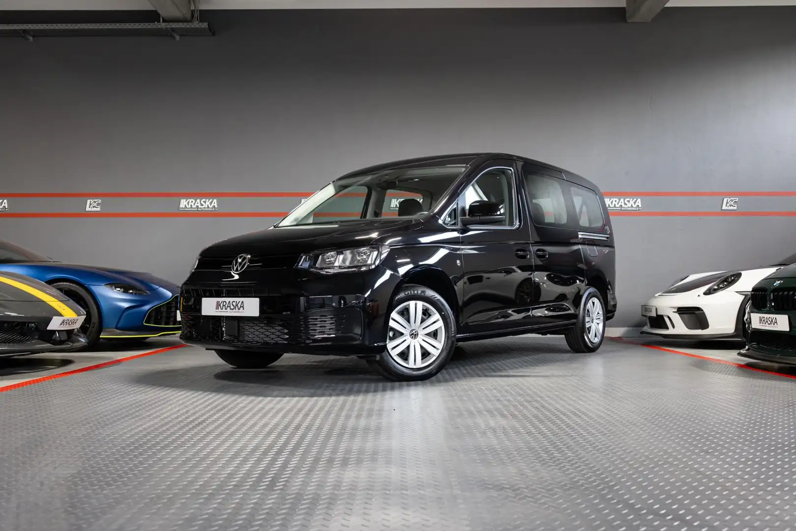 Volkswagen Caddy Caddy 2.0 TDI Maxi DSG VIRTUAL KAMERA 7-SITZER Schwarz - 1