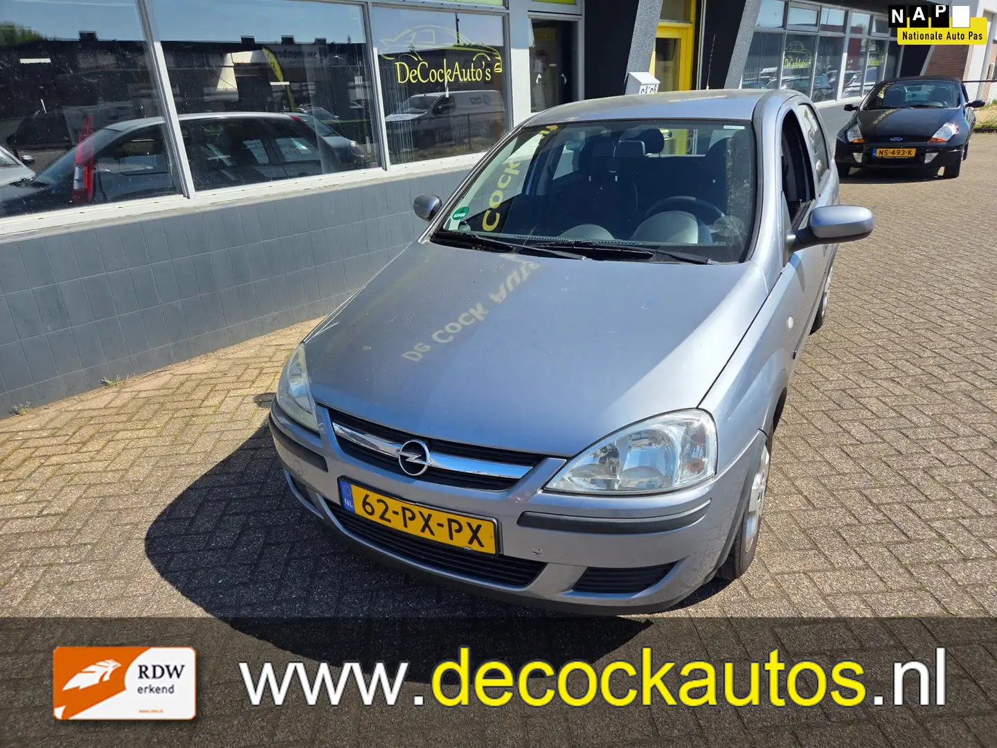 Opel Corsa 1.4-16V Rhythm/5DEURS Gris - 1