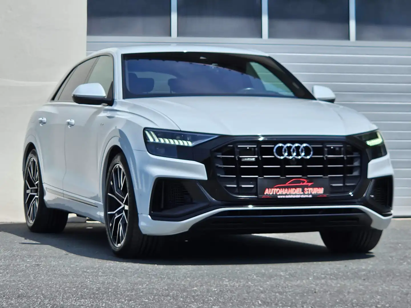 Audi Q8 55 TFSIe qu Sline black Tip *"S"Sitze*Luft*B&O*HD* Weiß - 2