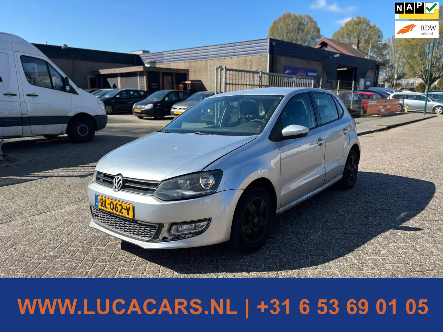 Volkswagen Polo 1.2-12V Trendline EXPORT AIRCO Gris - 1