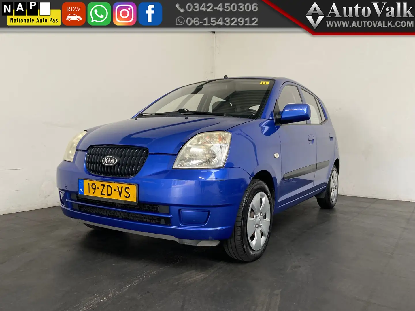 Kia Picanto 1.0 Light Modrá - 1