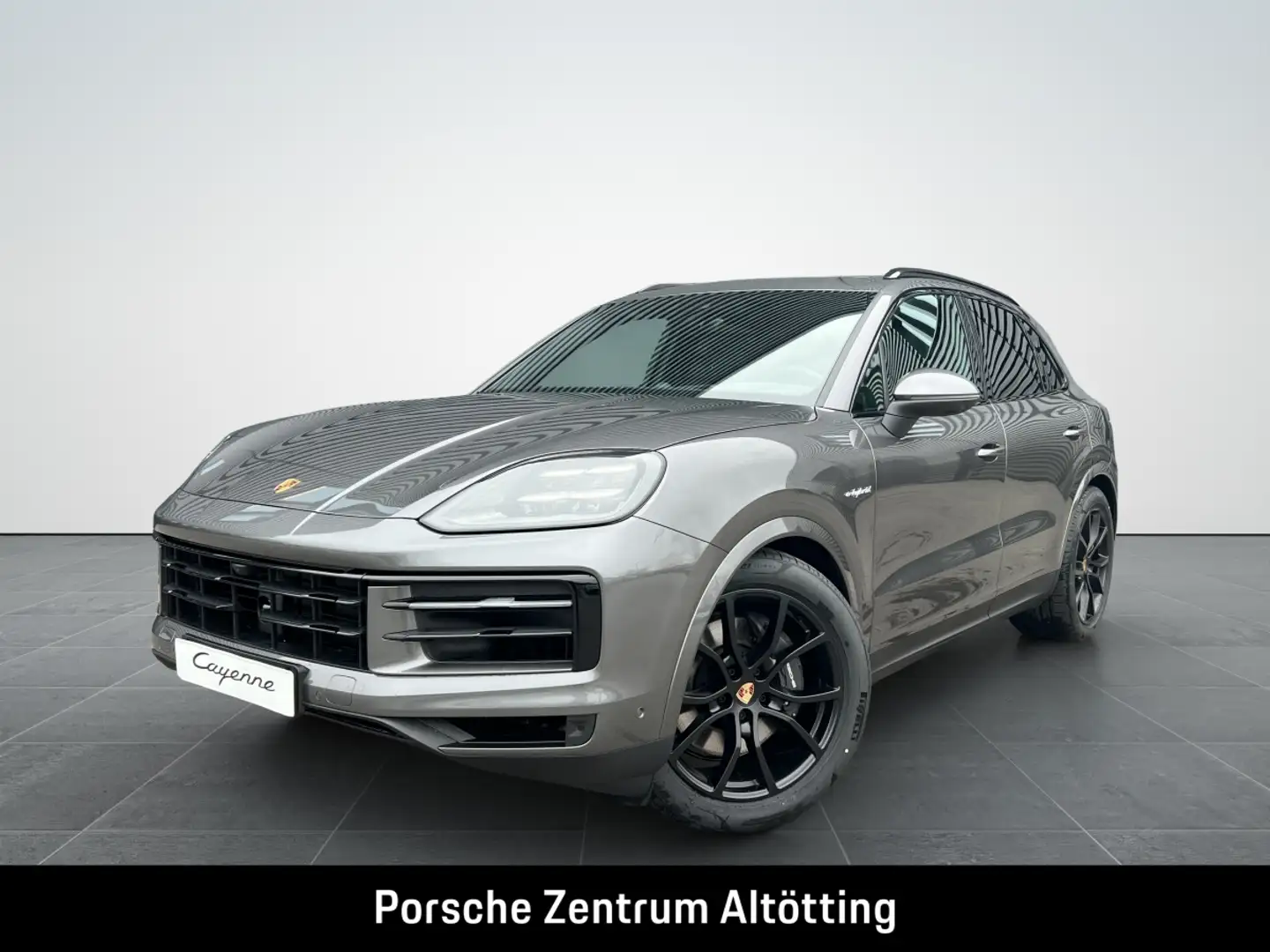Porsche Cayenne E-Hybrid | Luftfederung | Panorama | Grau - 2