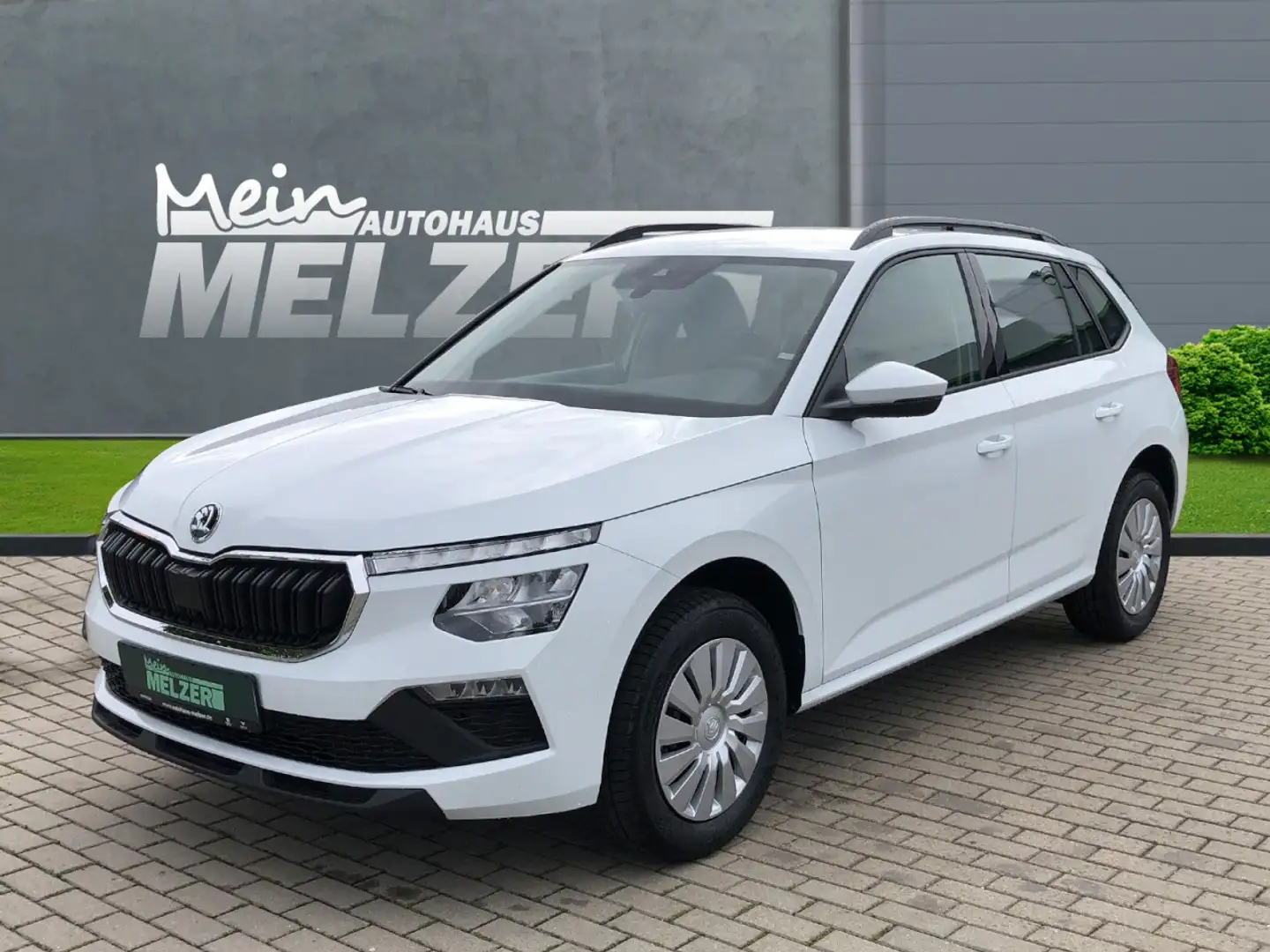 Skoda Kamiq ESSENCE 1.0 TSI LED+SHZ+PDC+SMART-LINK+GRA Klima Blanc - 1