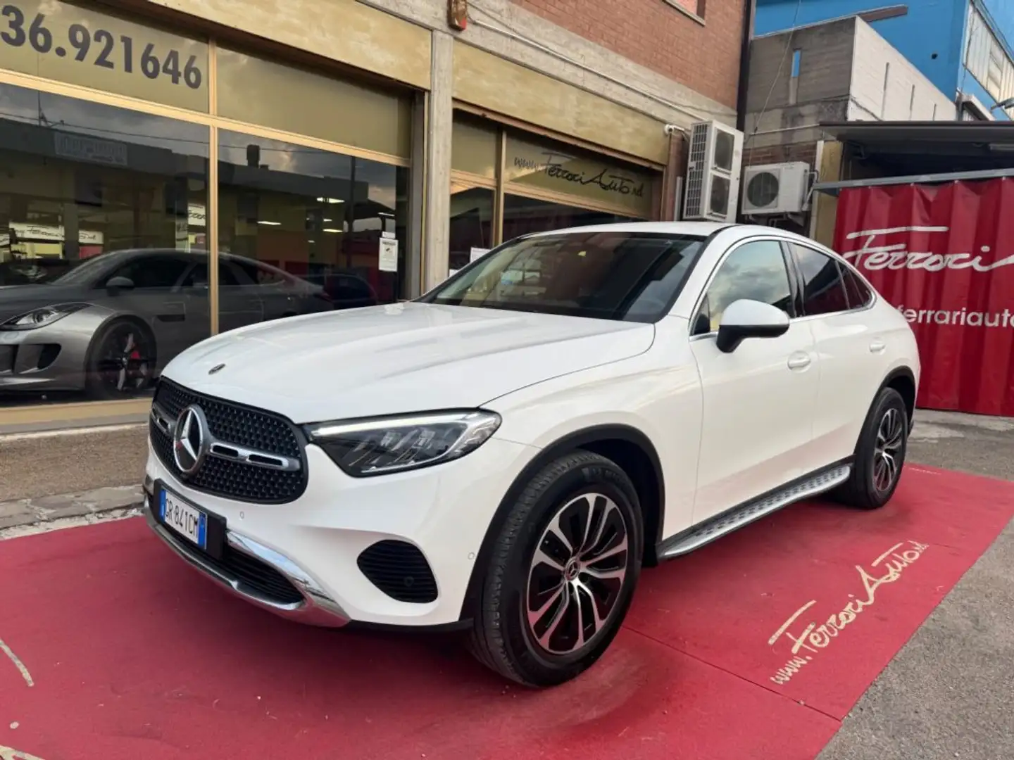 Mercedes-Benz GLC 220 d 4Matic Mild hybrid Coupé Advanced Plus Bianco - 2