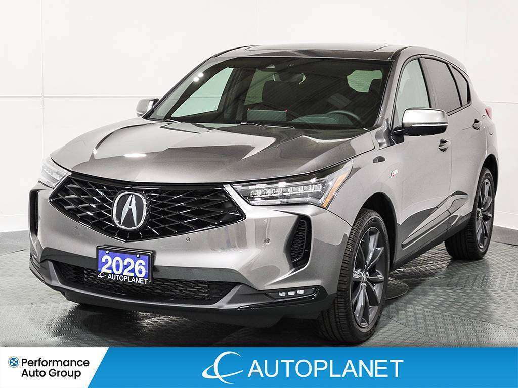 2026 Acura RDX A-Spec AWD, Pano Roof, Navi, Apple CarPlay!