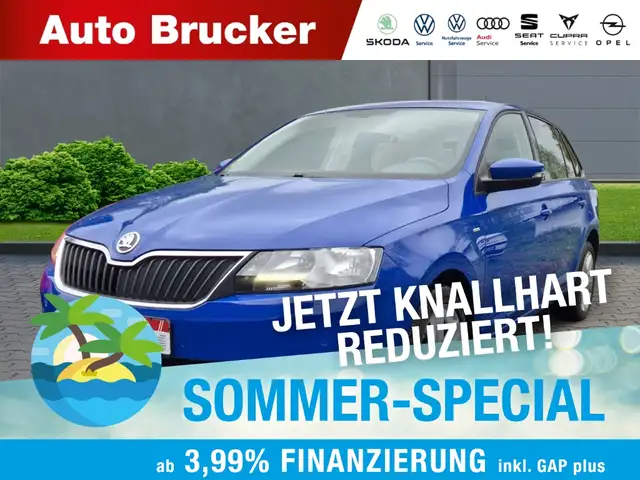 Skoda Rapid/Spaceback Spaceback Clever+Alufelgen+Klimaautomatik+Sitzheiz