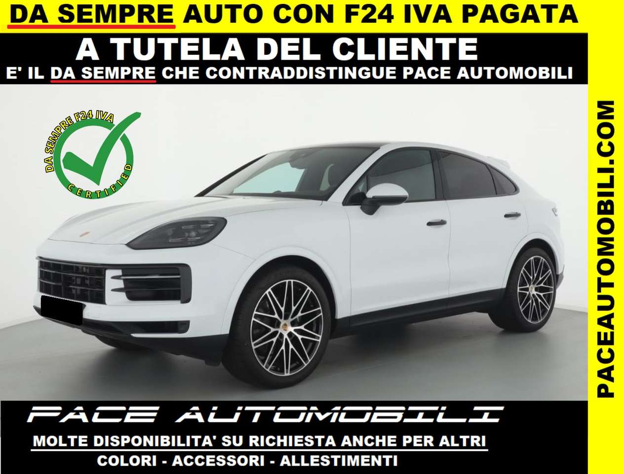 Porsche Cayenne COUPE PASM BOSE LED PDC KAMERA TETTO BLACK PACK