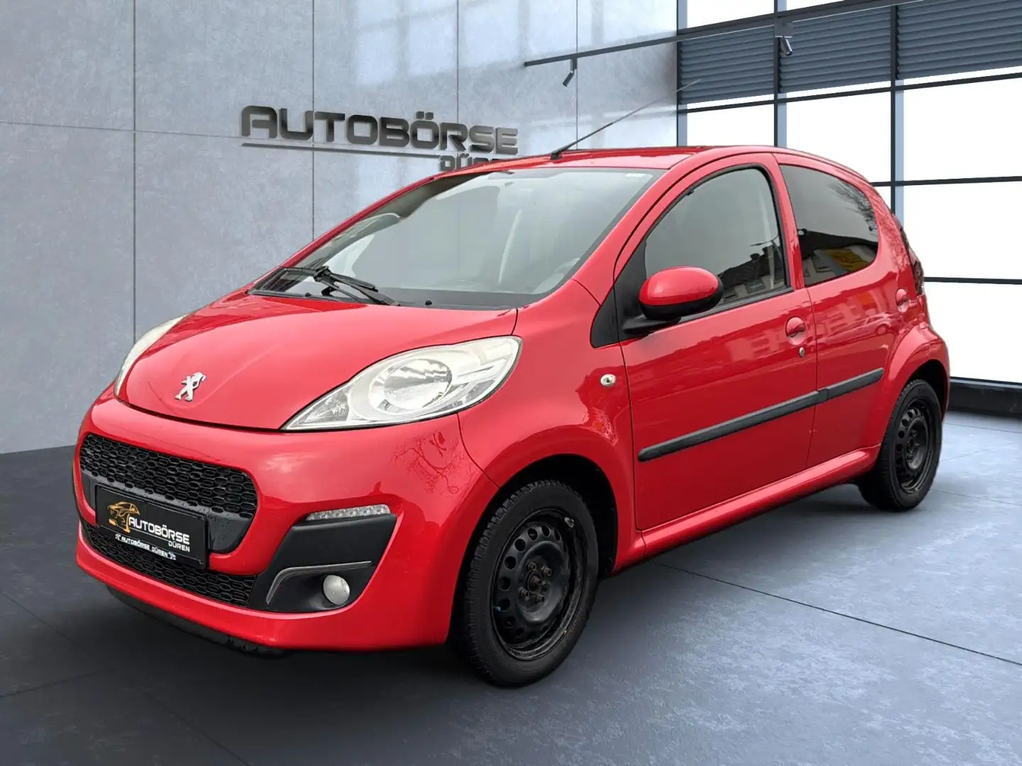 Peugeot 107 Active Blue/Klima/Scheckheft/HU neu Rot - 1