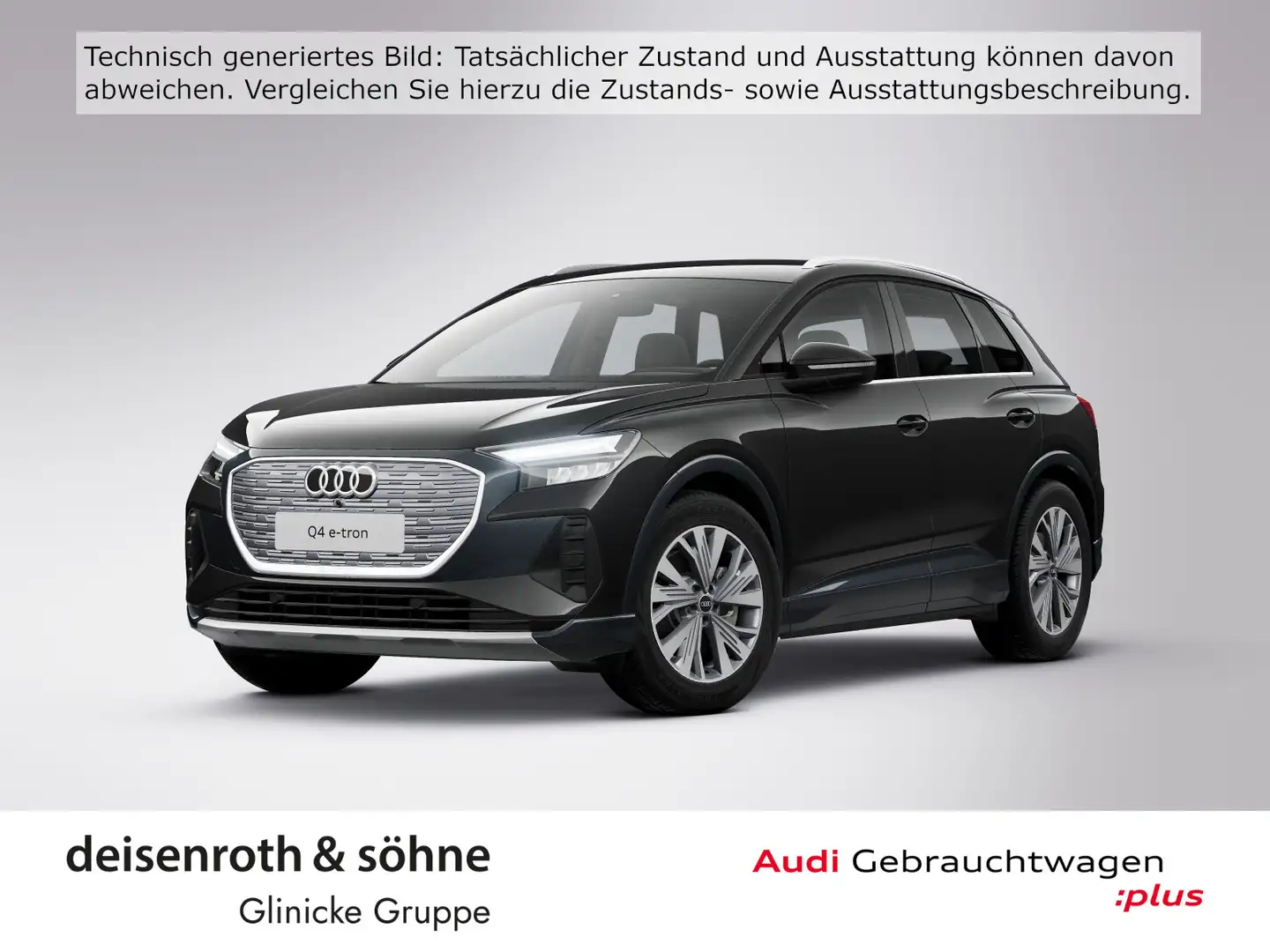 Audi Q4 e-tron advanced AHK/Nav/Assist/Temp/MMI/LED Negro - 1