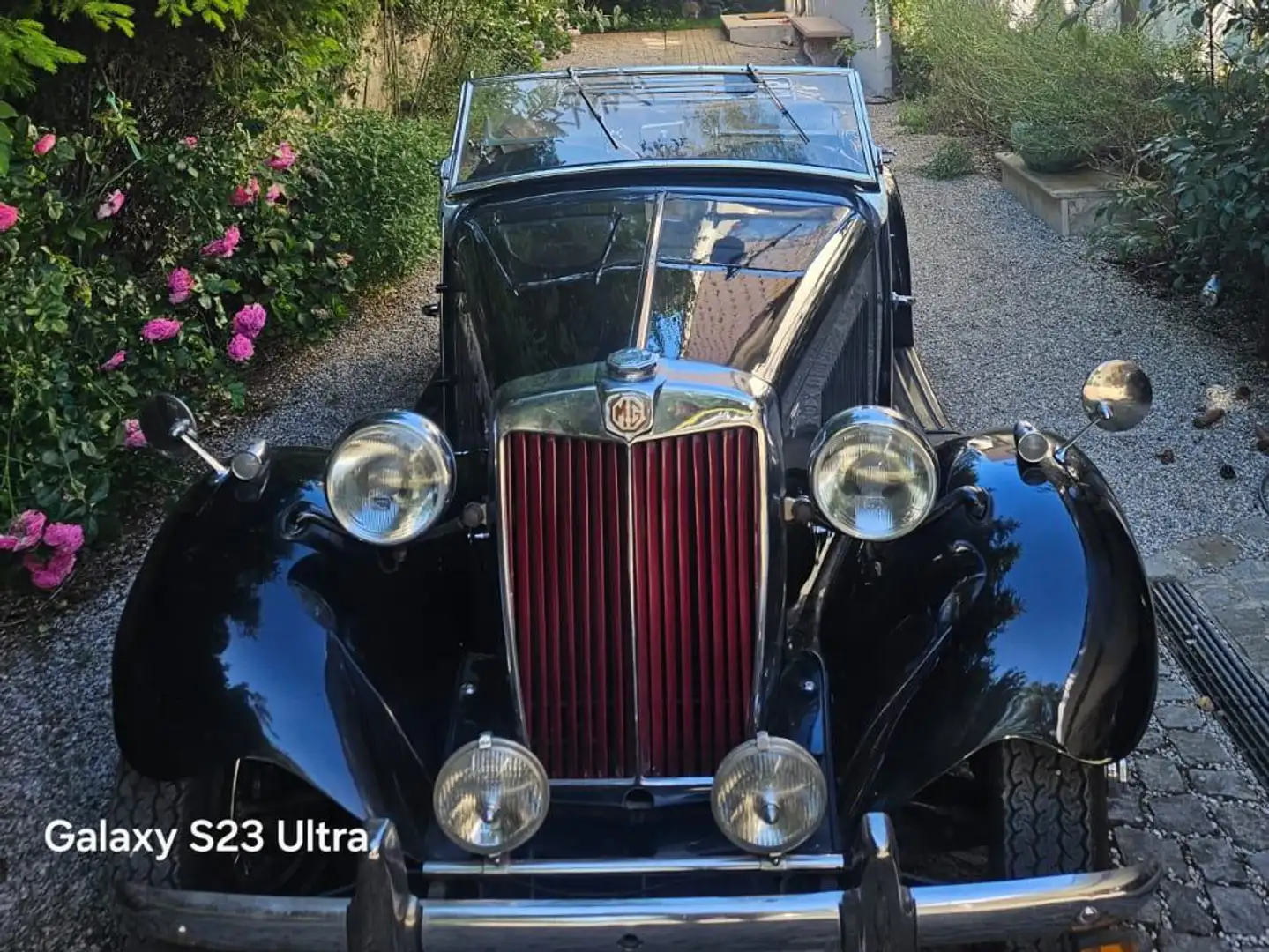 MG TD Offen , Rechtslenker, Benzin Noir - 1