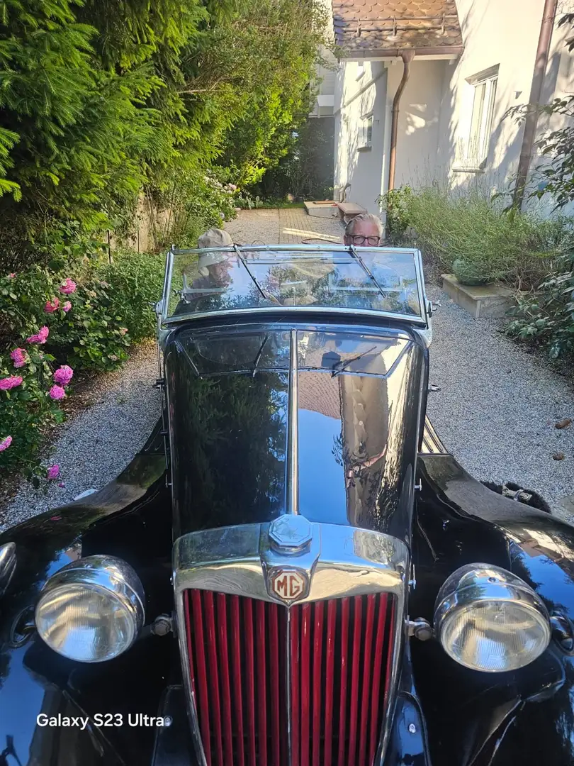 MG TD Offen , Rechtslenker, Benzin Noir - 2
