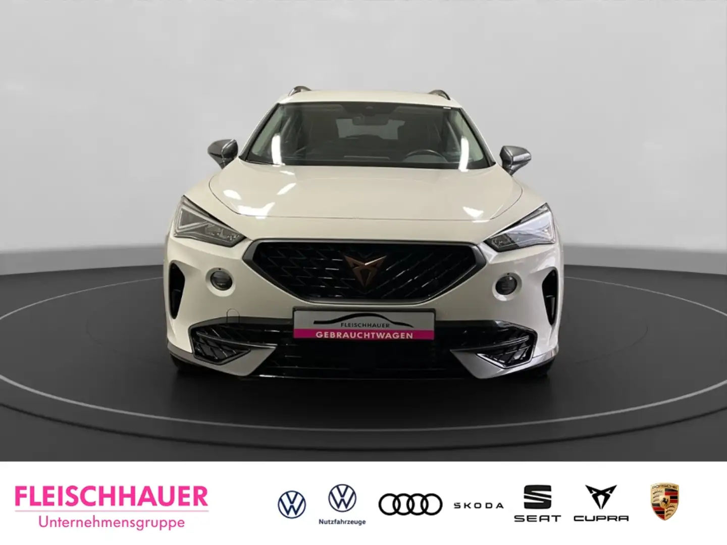 CUPRA Formentor 1,5 TSI LED DAB Keyless ACC Tel.-Vorb. Temp PDC US Weiß - 2