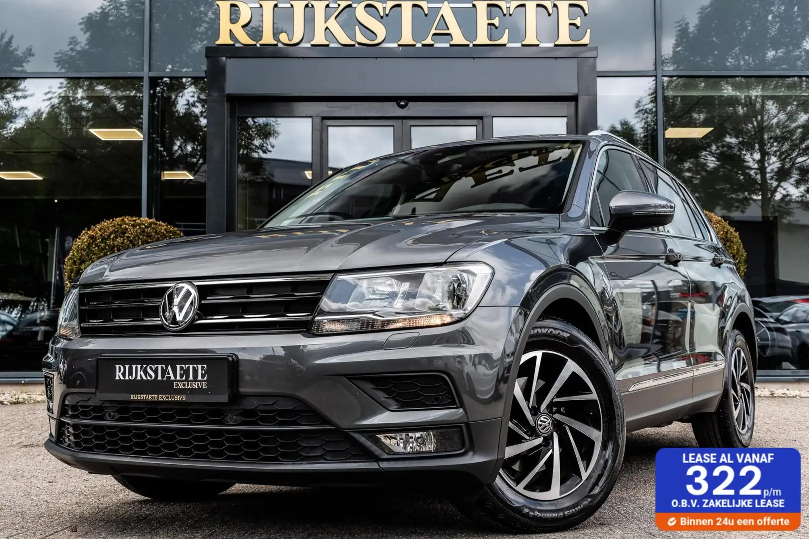 Volkswagen Tiguan 1.4 TSI Comfortline|ACC|NAVI|17''|STOELVW Grijs - 1