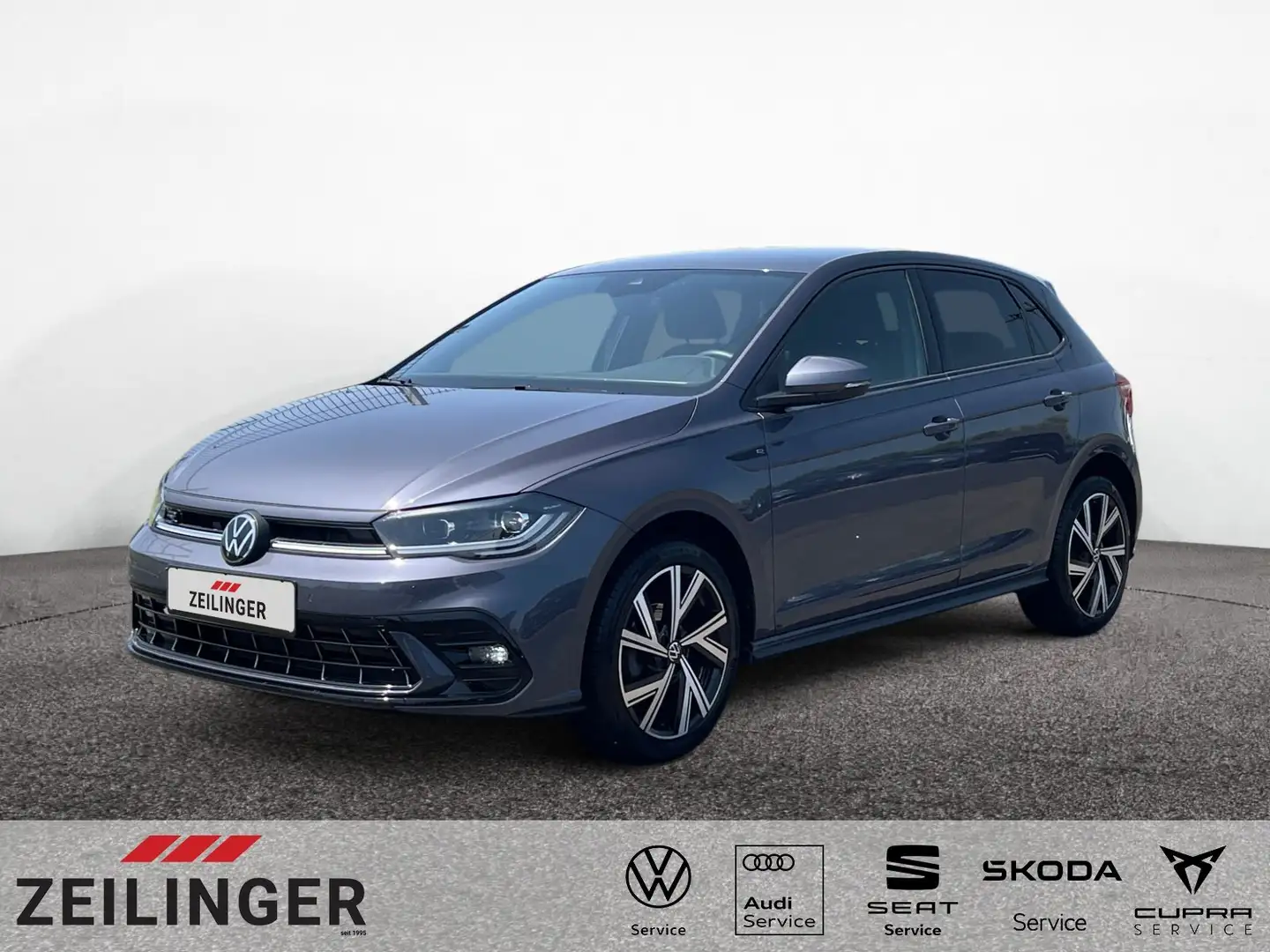 Volkswagen Polo R-Line TSI DSG|IQ.LIGHT|NAVI|ACC|IQ.DRIVE Grau - 1