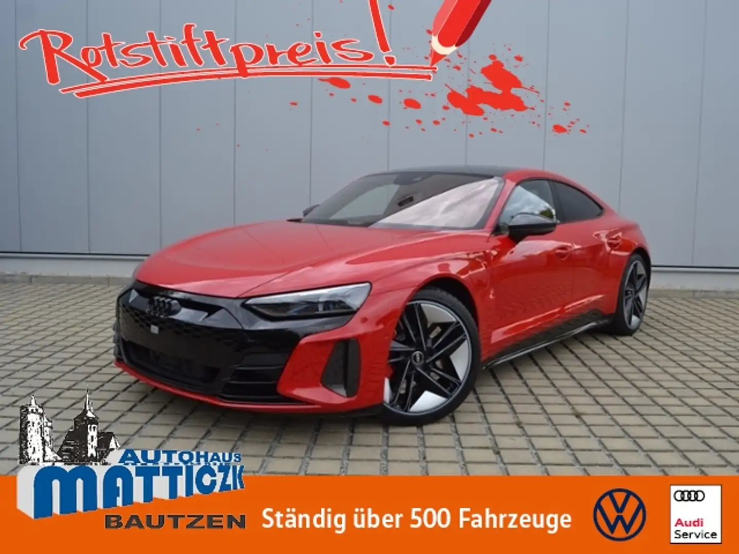 Audi RS e-tron GT quattro NP:177.228/CARBON/LUFT/21-ZOLL/LASER-MATR Red - 1