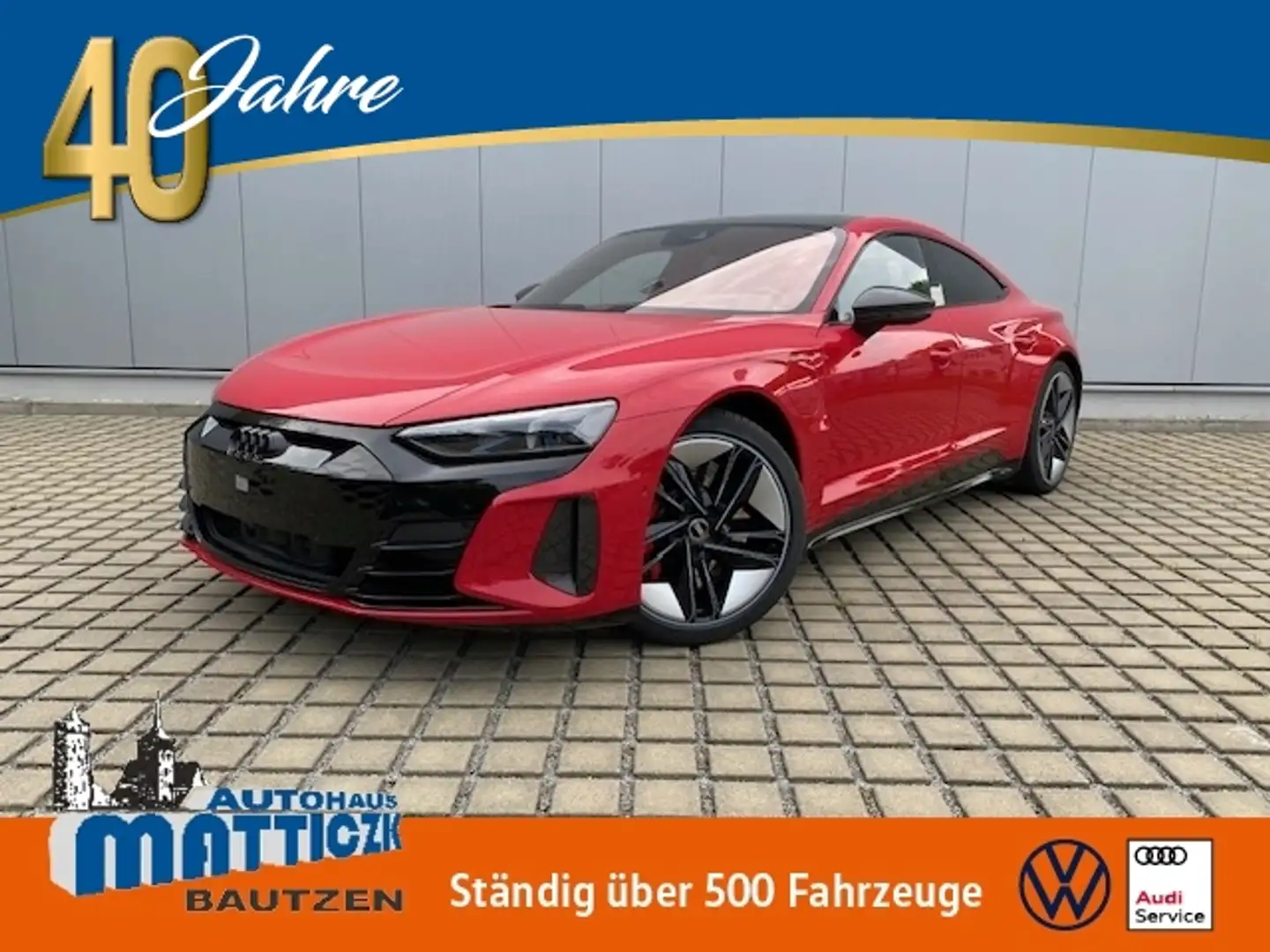 Audi RS e-tron GT quattro NP:177.228/CARBON/LUFT/21-ZOLL/LASER-MATR Roşu - 1