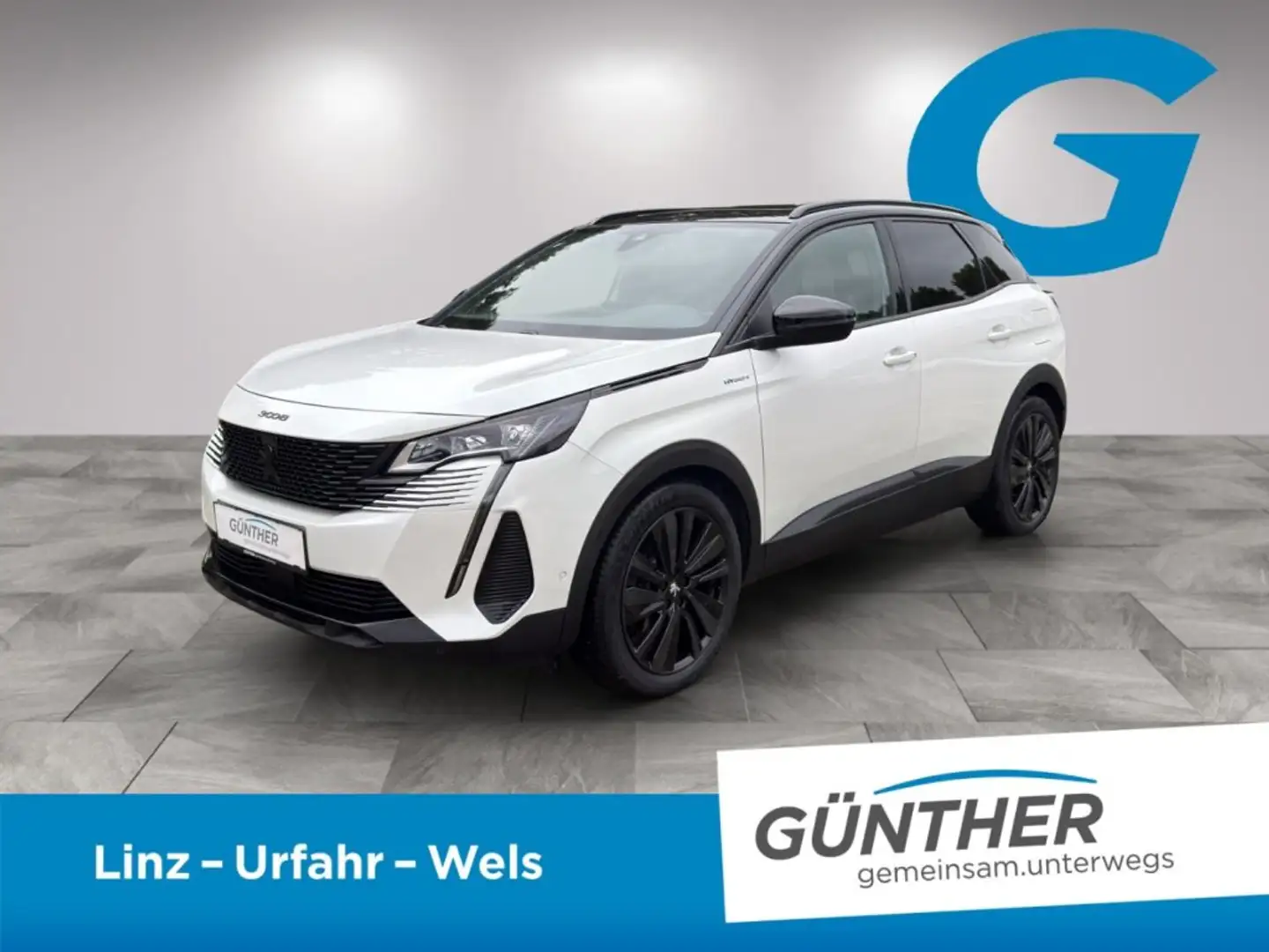 Peugeot 3008 GT Pack Hybrid 300 e-EAT8 Weiß - 1