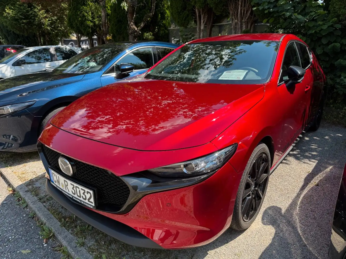 Mazda 3 .5-trg. Homura 2025er Modell Rot - 2