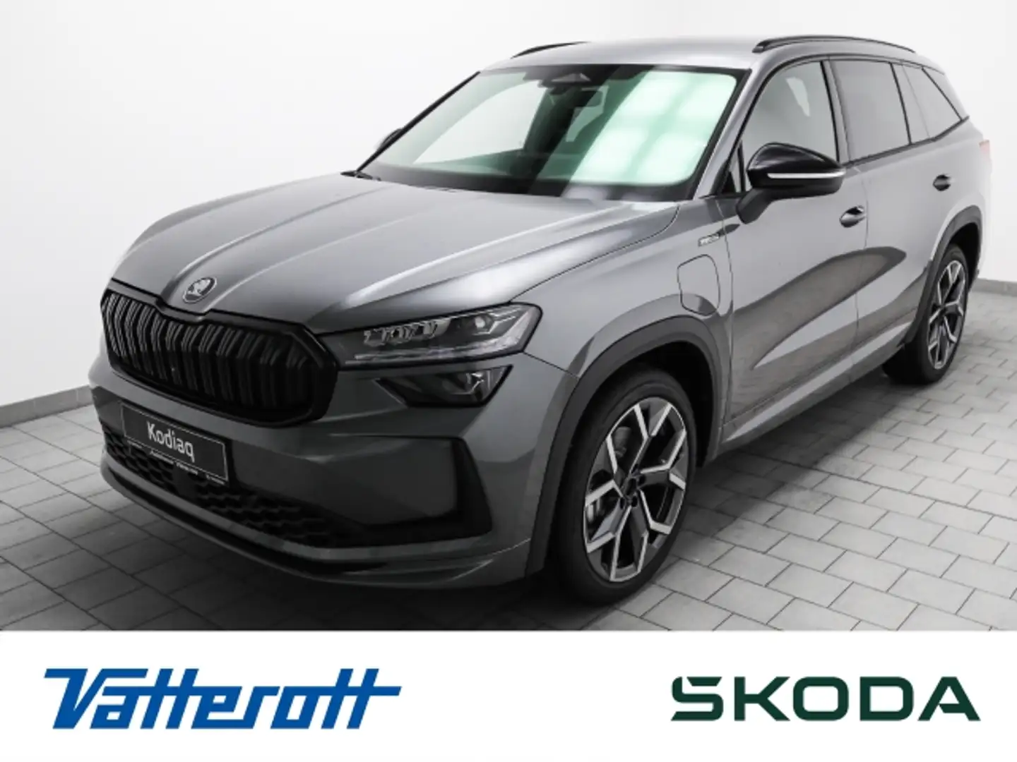 Skoda Kodiaq 1.5 TSI iV Sportline AHK Navi Matrix-LED Grau - 1
