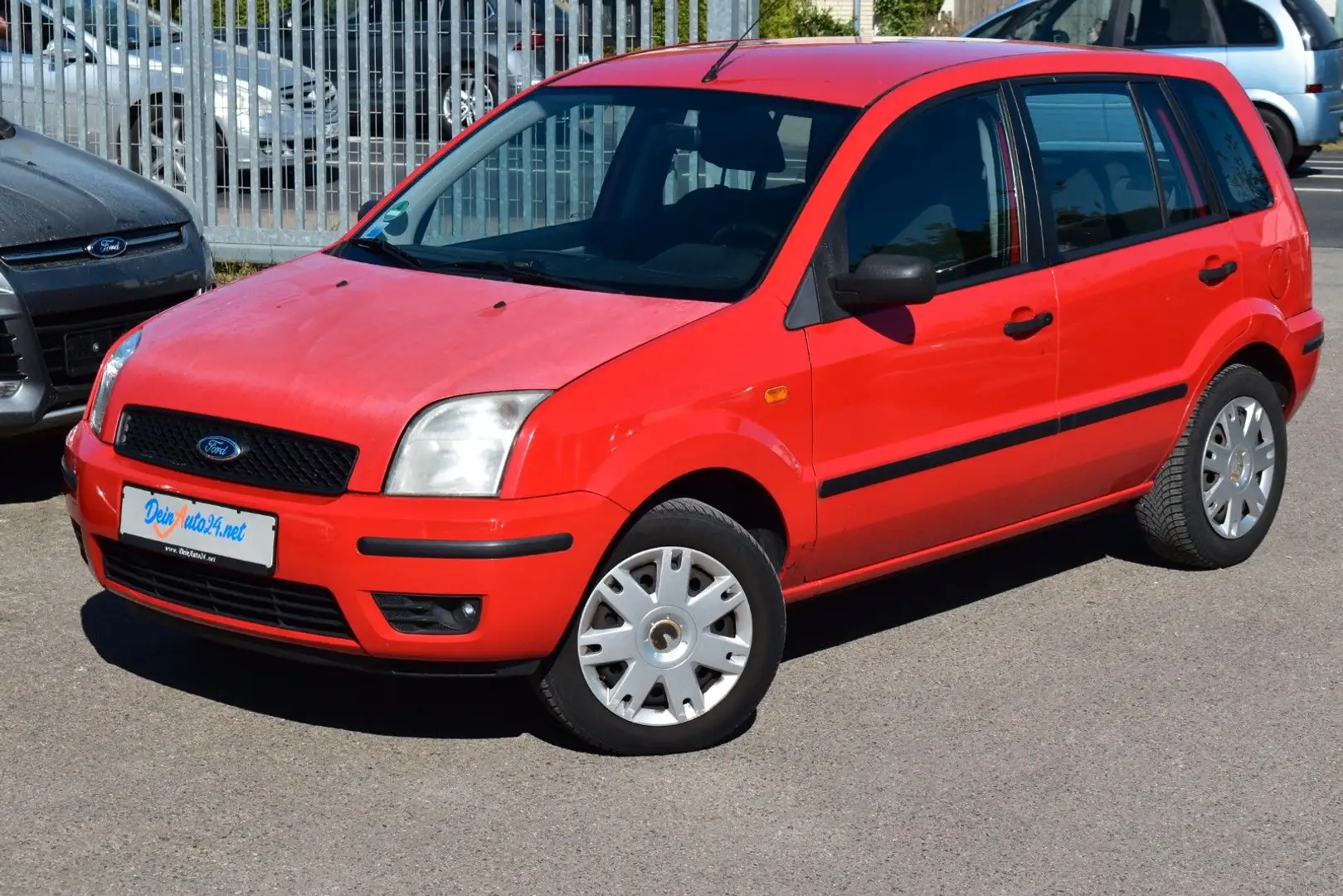 Ford Fusion Trend 1,4 TDCI Klima| AHK| TÜV| El.FH|GJR Rot - 1